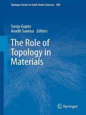 cover image of The Role of Topology in Materials